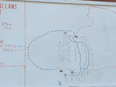 Mappa delle piste Fågelhällan