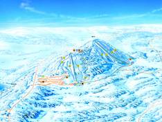 Mappa delle piste Pikku-Syöte/Syötekeskus