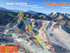 Mappa delle piste Tabagan