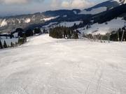 Discesa principale agli impianti di risalita Sorgschrofen