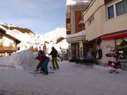 Fine della discesa a valle direttamente ad Andermatt