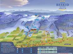 Mappa delle piste Beskid - Spytkowice