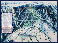 Mappa delle piste Pebble Creek