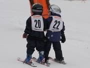 Si parte per la gara dei piccoli