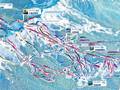 Mappa delle piste Rosa Khutor