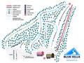 Mappa delle piste Blue Hills