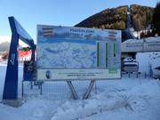 Grande pannello informativo a Temù