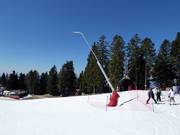 Innevamento con lance nell’area sciistica Krvavec