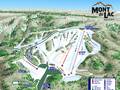 Mappa delle piste Mont du Lac