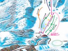 Mappa delle piste Nagaoka Shiei