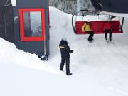 Il personale cordiale è presente all’uscita