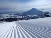 Eccellente preparazione delle piste nell’area sciistica di Niseko