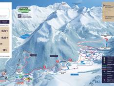 Mappa delle piste Pont d'Espagne - Cauterets