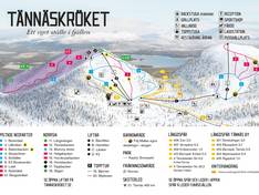Mappa delle piste Tännäskröket