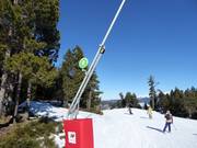 Segnaletica delle piste nell’area sciistica Les Angles