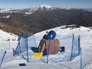 Cannone da neve nell’area sciistica El Colorado