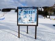 Mappa delle piste dedicata alle aree per bambini