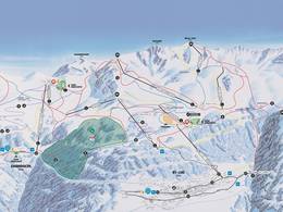 Mappa delle piste Saint Luc/Chandolin (Anniviers)