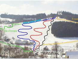 Mappa delle piste Jimramov