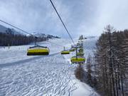 Mitterhausbahn - 8pers.| Seggiovia ad alta velocità (ad agganc. autom.) con cupola di prot. e riscald. sedile