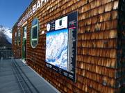 Mappa delle piste alla stazione a valle Pardorama