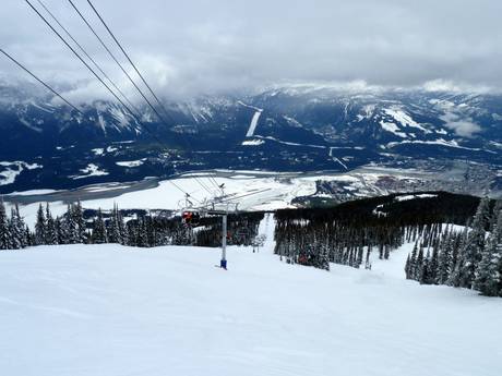 Columbia-Shuswap: Dimensione dei comprensori sciistici – Dimensione Revelstoke Mountain Resort