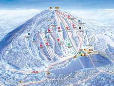 Mappa delle piste Ukkohalla