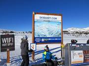 Mappa delle piste alla stazione a monte