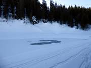 Lago di accumulo presso la Stümpflingbahn