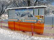 Mappa delle piste con informazioni