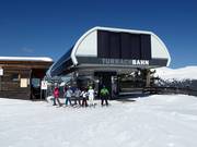 Turrachbahn - 6pers.| Seggiovia ad alta velocità (ad agganciamento automatico) con cupole di protezione