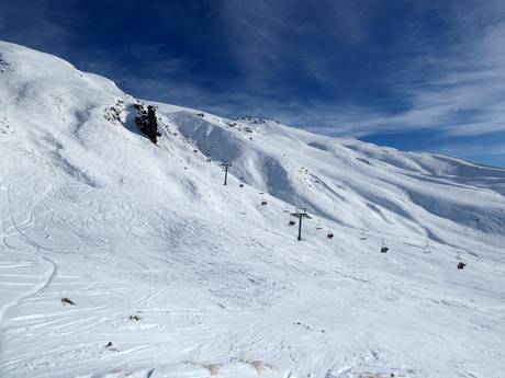 Comprensori sciistici per sciatori esperti e freeriding Alpi Meridionali (Nuova Zelanda) – Sciatori esperti, freerider Treble Cone