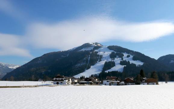 Kaiserwinkl: Dimensione dei comprensori sciistici – Dimensione Hochkössen (Unterberghorn) - Kössen
