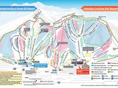 Mappa delle piste Hakuba Norikura