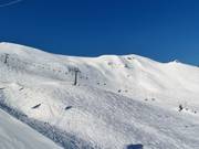Zona di neve fresca al Kreuzkogel