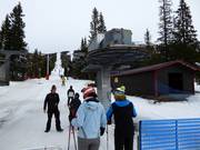 Rödkulleliften 2 - Skilift con T-bar/ancora