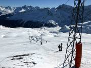 Piz Cartas I - Skilift con T-bar/ancora