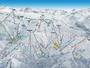 Mappa delle piste Les Sybelles - Le Corbier/La Toussuire/Les Bottières/St Colomban des Villards/St Sorlin/St Jean d’Arves