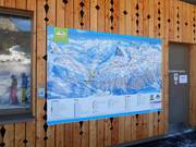 Tabellone informativo alla stazione a valle Loser Arena