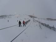 Vista sulla piccola area sciistica