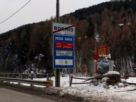 Valtellina: Accesso nei comprensori sciistici e parcheggio – Accesso, parcheggi Santa Caterina Valfurva