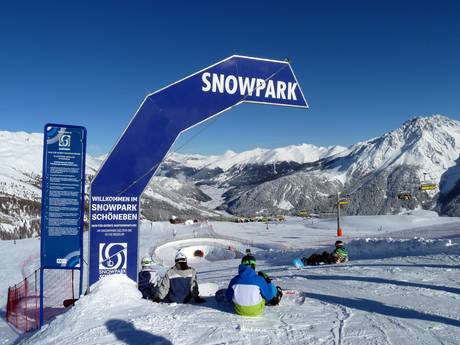 Snowparks Ortler Skiarena – Snowpark Belpiano (Schöneben)/Malga San Valentino (Haideralm)