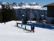 Area di esercitazione presso la Prodalp