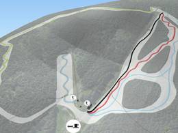 Mappa delle piste Schulenberg (Skialpinum)