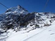 Birkhahnbahn - 4pers.| Seggiovia ad alta velocità (ad agganciamento automatico) con cupole di protezione