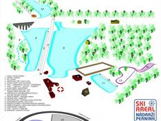 Mappa delle piste Nádraží - Pernink