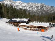 Almgasthof Götschenalm con camere per ospiti direttamente presso l’area sciistica