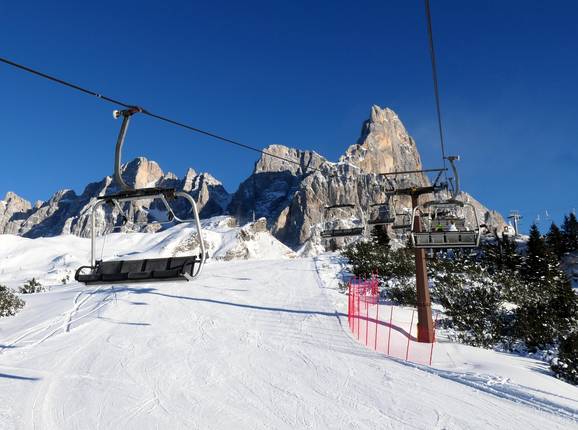 Area sciistica al Passo Rolle (Passo Rolle)