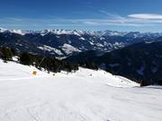 Discesa difficile Geols fino alla stazione a valle della Panoramabahn Geols