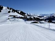 Vista sugli hotel Hornfluh e Hornberg